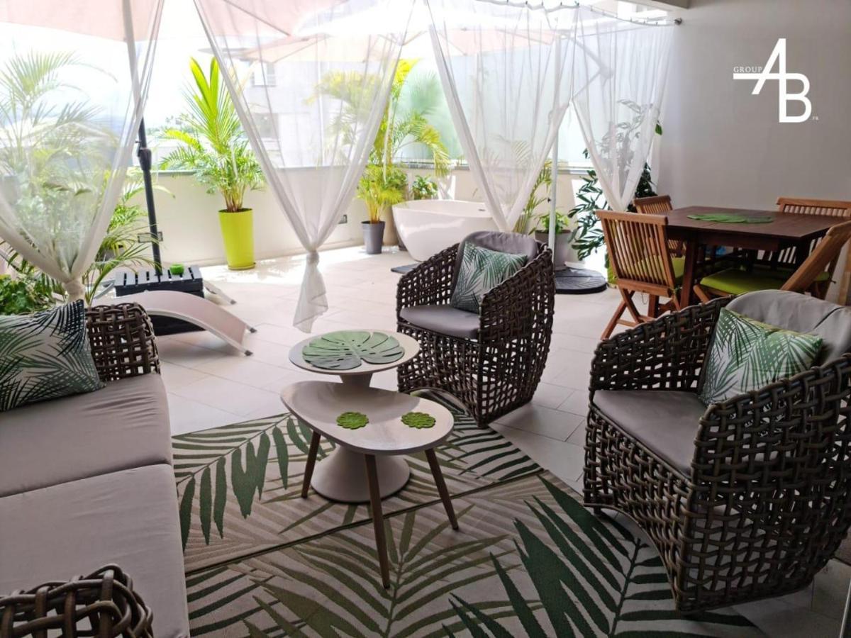 Ferienwohnung Les Terrasses De La Plage Ab2 Pour Les Couples Les Trois-Ilets Exterior foto